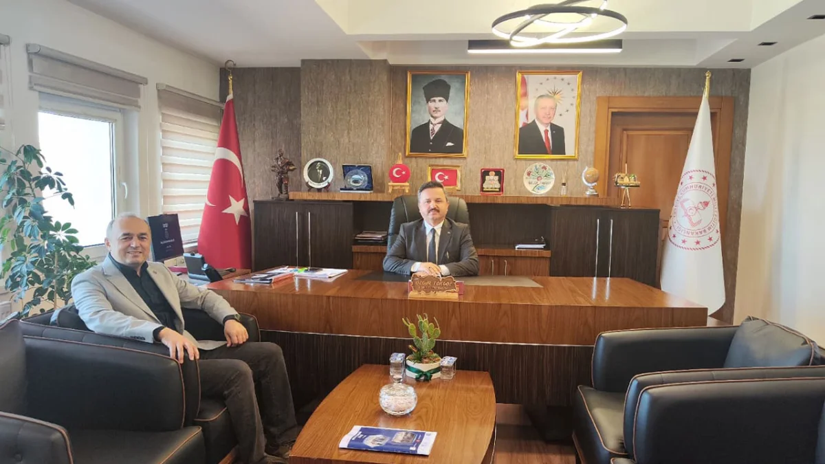 Giresun’da eğitim gündemi için buluştular! Sarı’dan Tokgöz’e ziyaret
