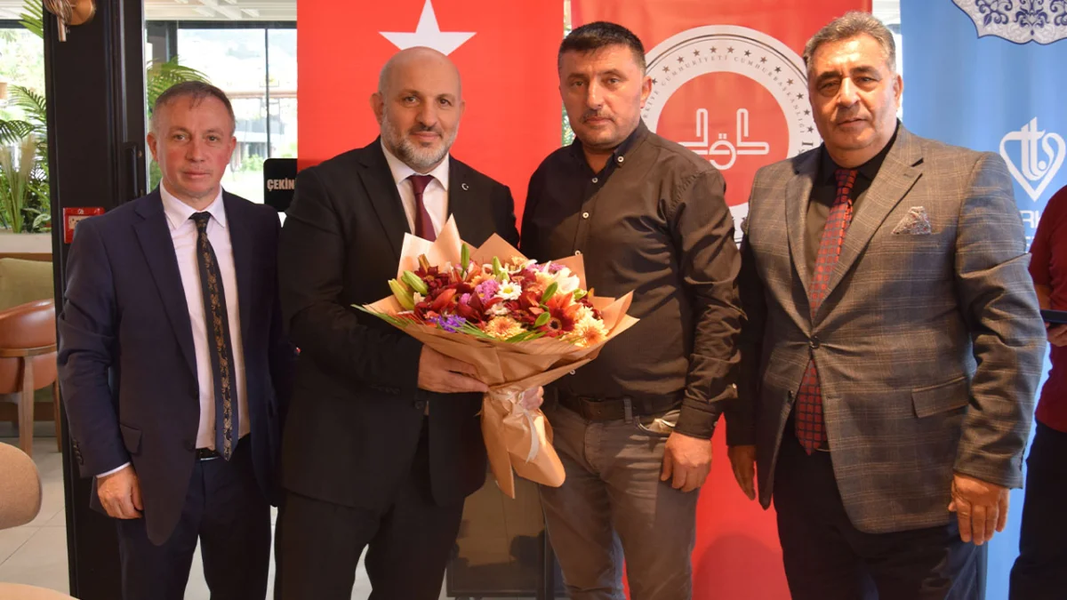 Giresun İl Müftüsü Selçuk Kılıçbay için veda programı düzenlendi