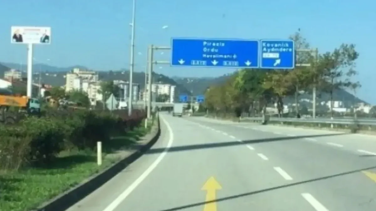 Giresun’da sürücüler dikkat! Karayolunda ulaşım kontrollü