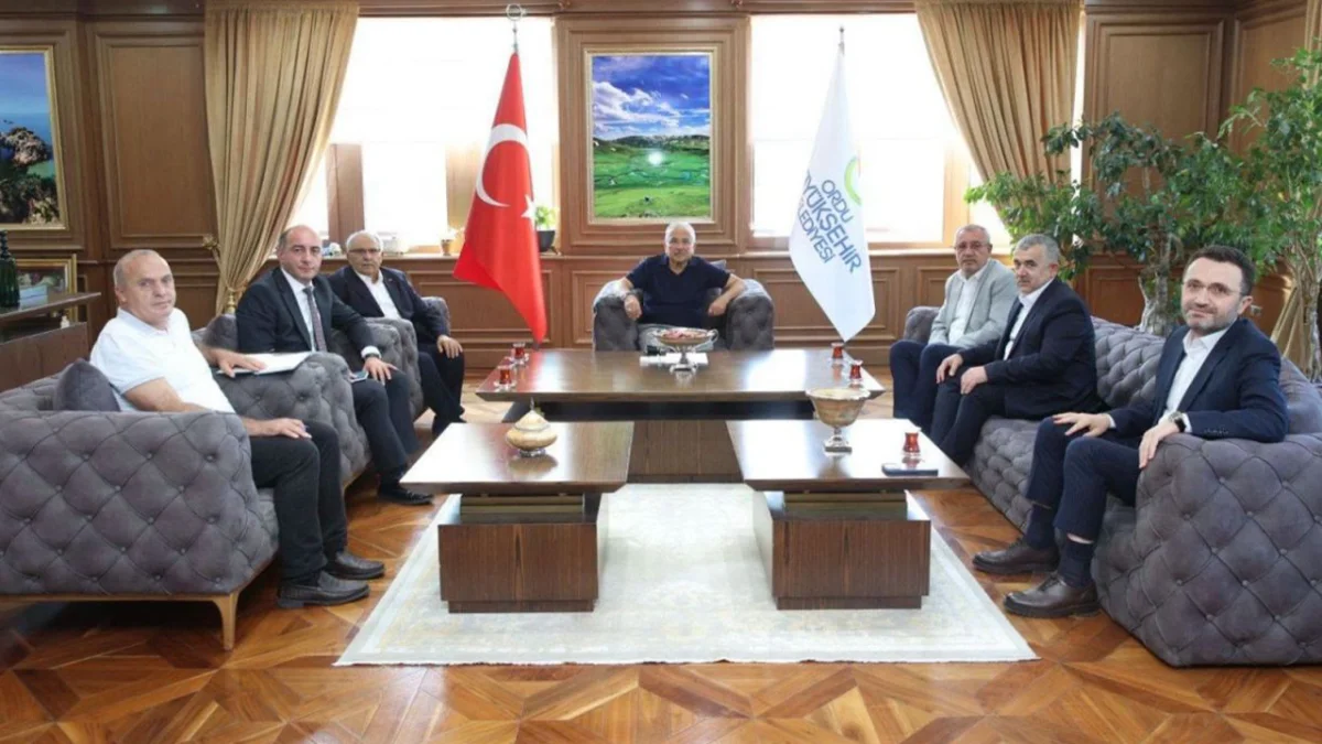 Göynücek Belediye Başkanı Şahin’den Ordu’ya iş birliği ziyareti