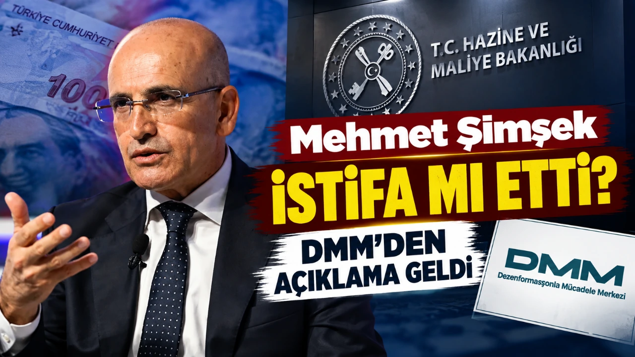 Hazine ve Maliye Bakanı Mehmet Şimşek istifa mı etti? DMM’den açıklama geldi