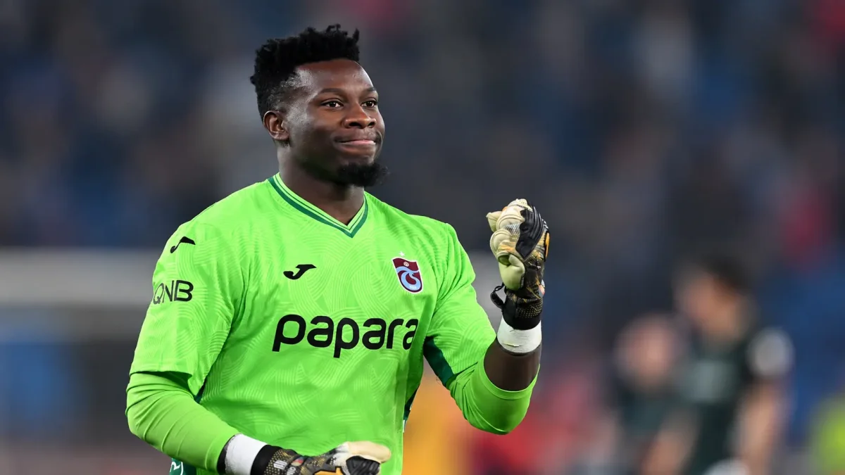 Onana Trabzonspor’da ritmini buluyor! İlk kez fire vermedi
