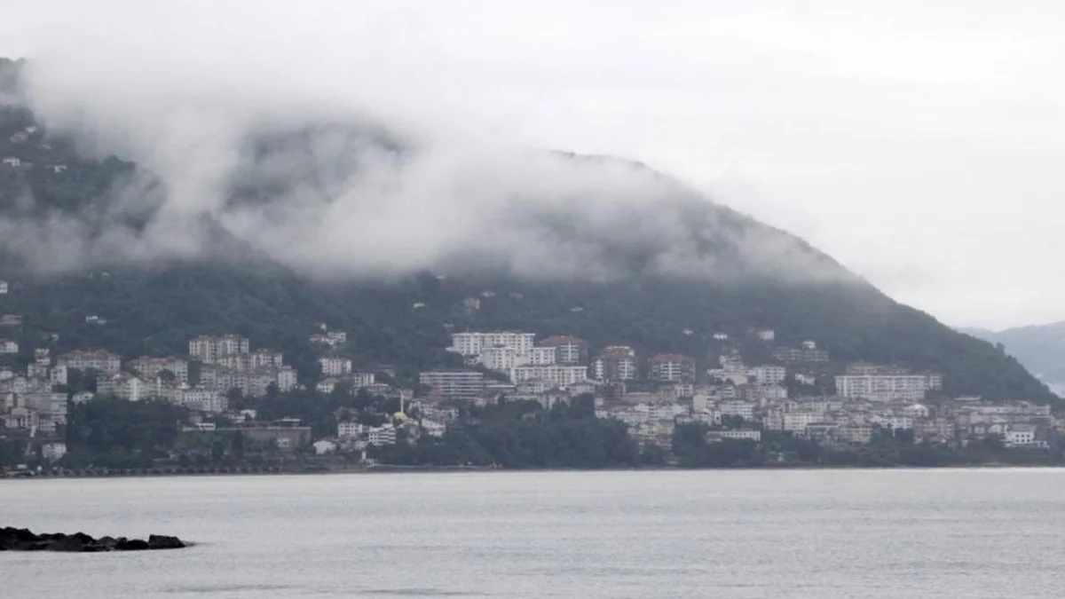 Ordu Boztepe’de sis ve martılar büyüledi