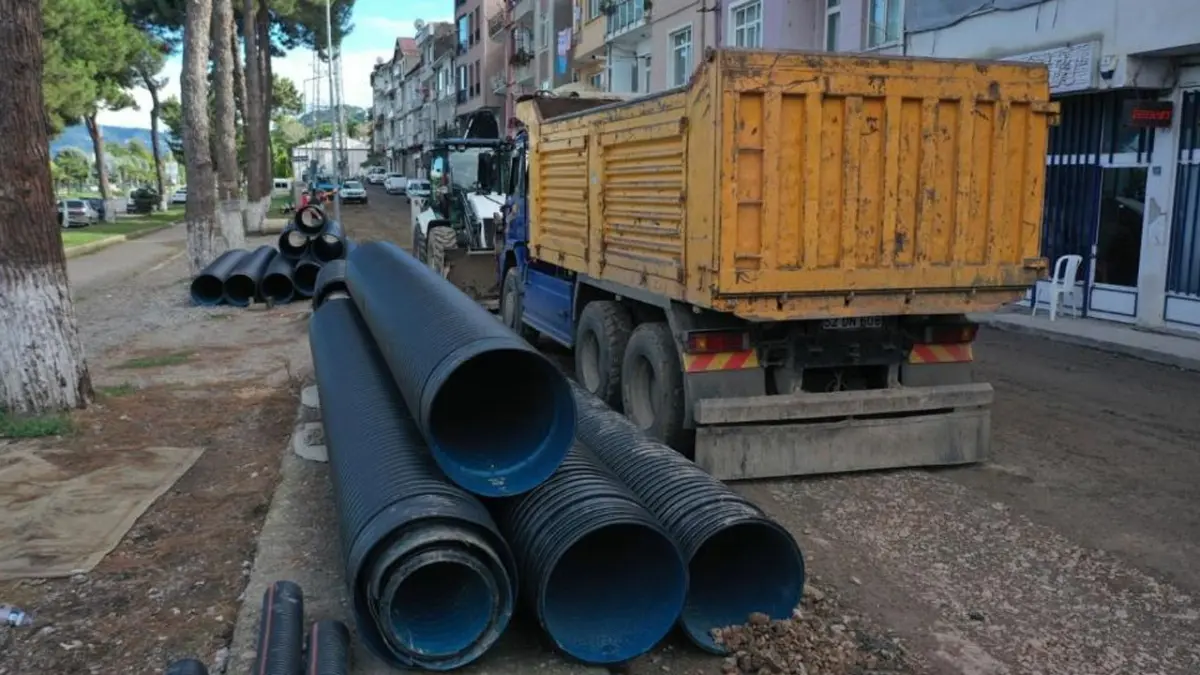 Ordu’da altyapı çalışması! 3 bin 500 metrelik hat yenileniyor