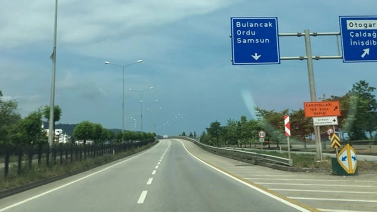 Ordu’da sürücüler dikkat! Karayollarından kritik uyarı