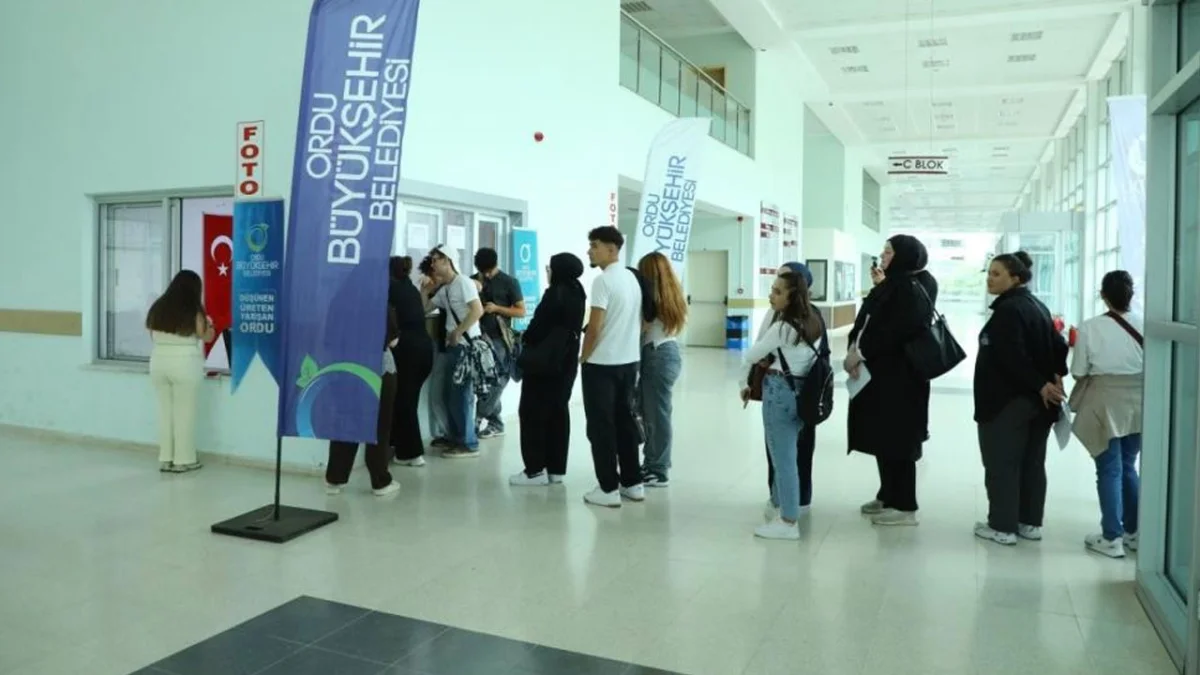 Ordu Üniversitesi Kampüsünde ORDUMKART işlemleri kolaylaştı