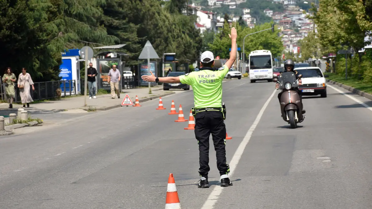 Ordu’da bir haftada 16 bin 910 araç denetimden geçti