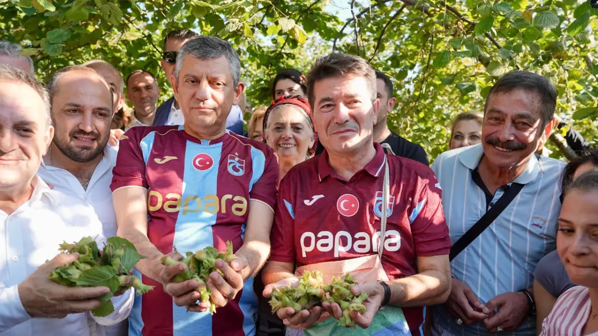 Özgür Özel'den fındık açıklaması! Başkan Kaya'yı örnek gösterdi
