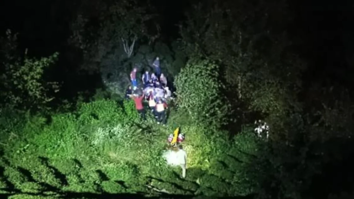 Park halindeki araç uçuruma yuvarlandı: 2 can kaybı