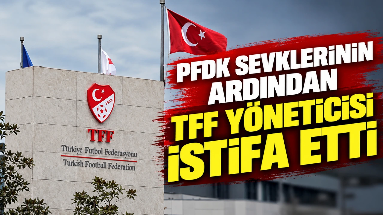 PFDK'ya sevk edilen TFF yöneticisi Ural Aküzüm görevinden istifa etti