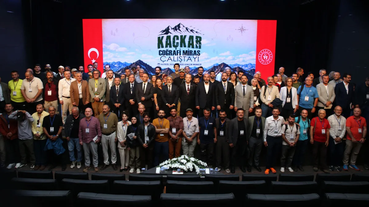 Rize'de "Kaçkar Coğrafi Miras Çalıştayı" düzenlendi
