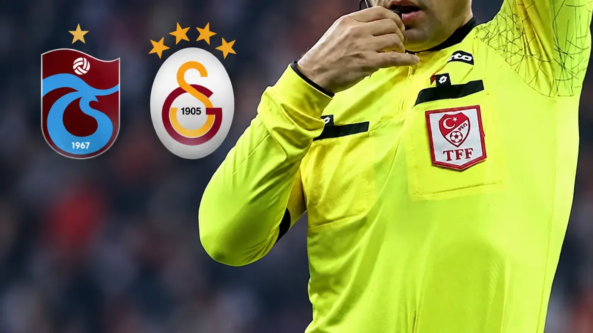 TFF açıkladı! Papara Park’taki dev maçın hakemi belli oldu