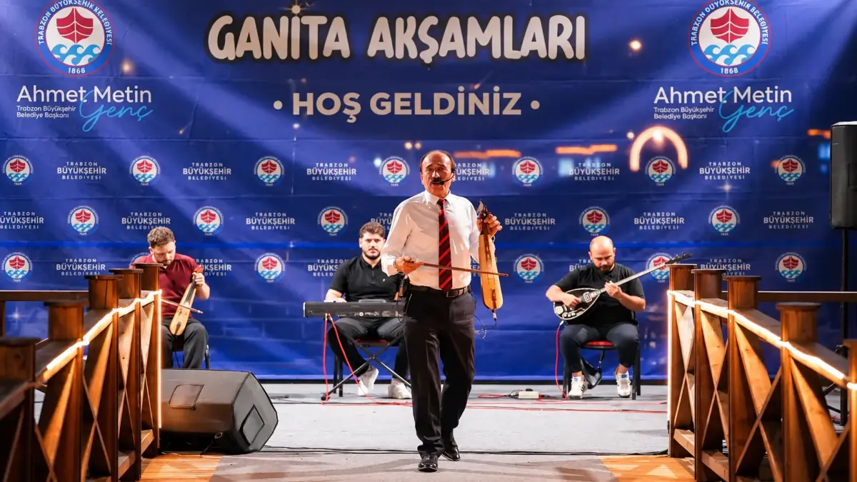 Trabzon Ganita’da Karadeniz ezgileriyle renkli gece