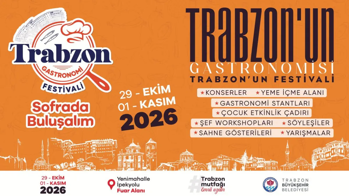 Trabzon Gastronomi Festivali için geri sayım başladı