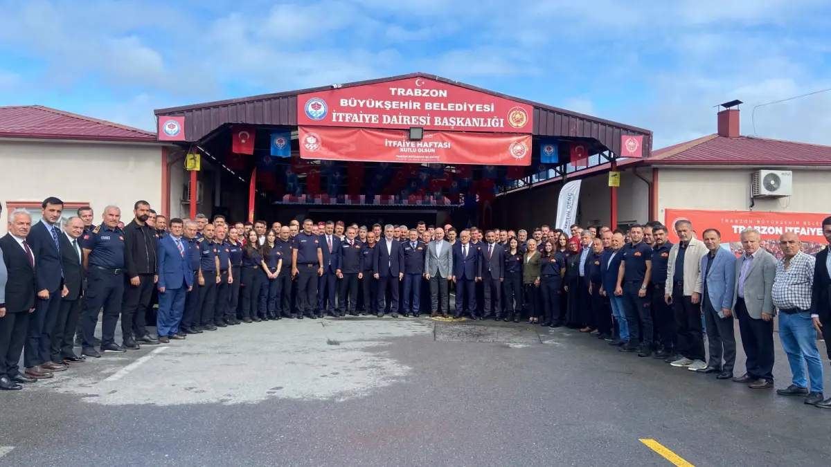 Trabzon İtfaiyesi’ne 290 milyon liralık takviye! Törenle hizmete girdi