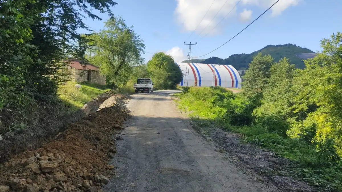 Trabzon Tonya’da içme suyu altyapısı güçleniyor
