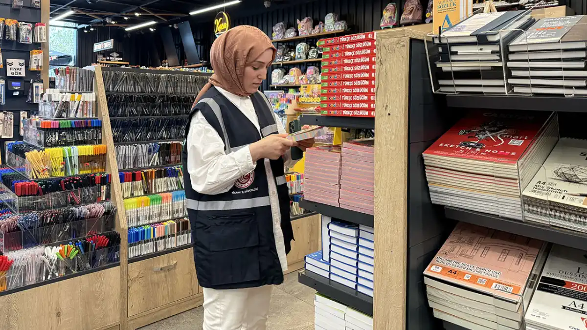 Trabzon ve Ordu’da kırtasiyelere yeni eğitim yılı denetimi