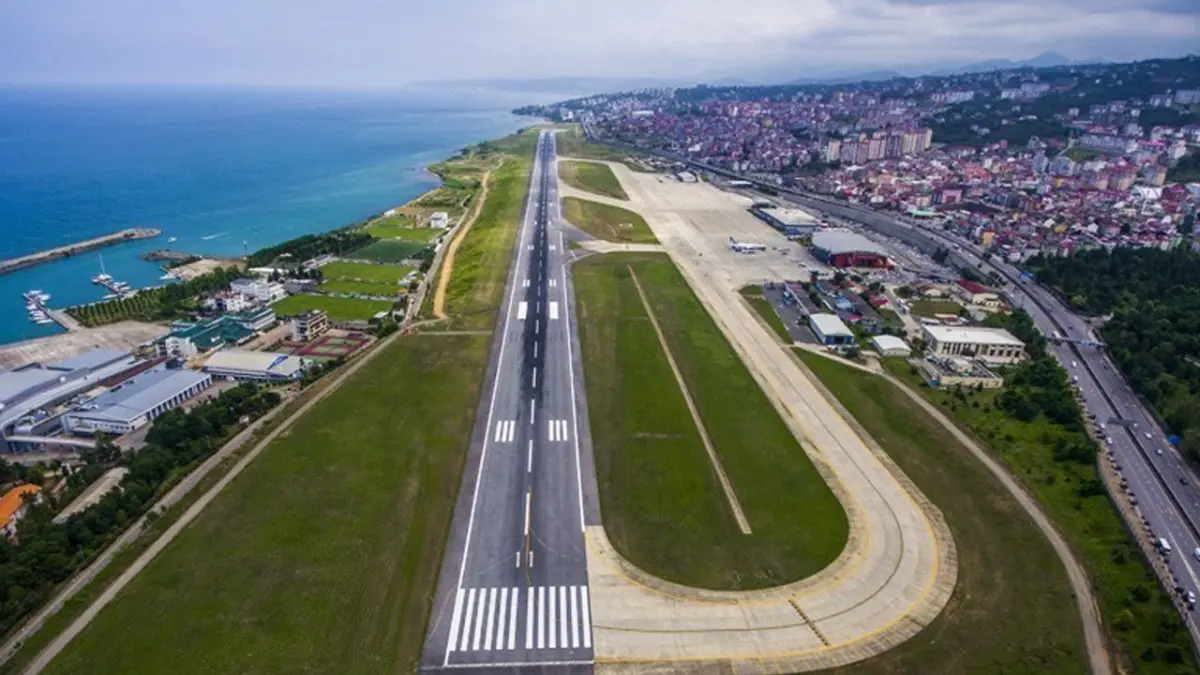 Trabzon Yeni Havalimanı dünyada 6’ncı olacak! 97 milyon tonluk dev proje başlıyor