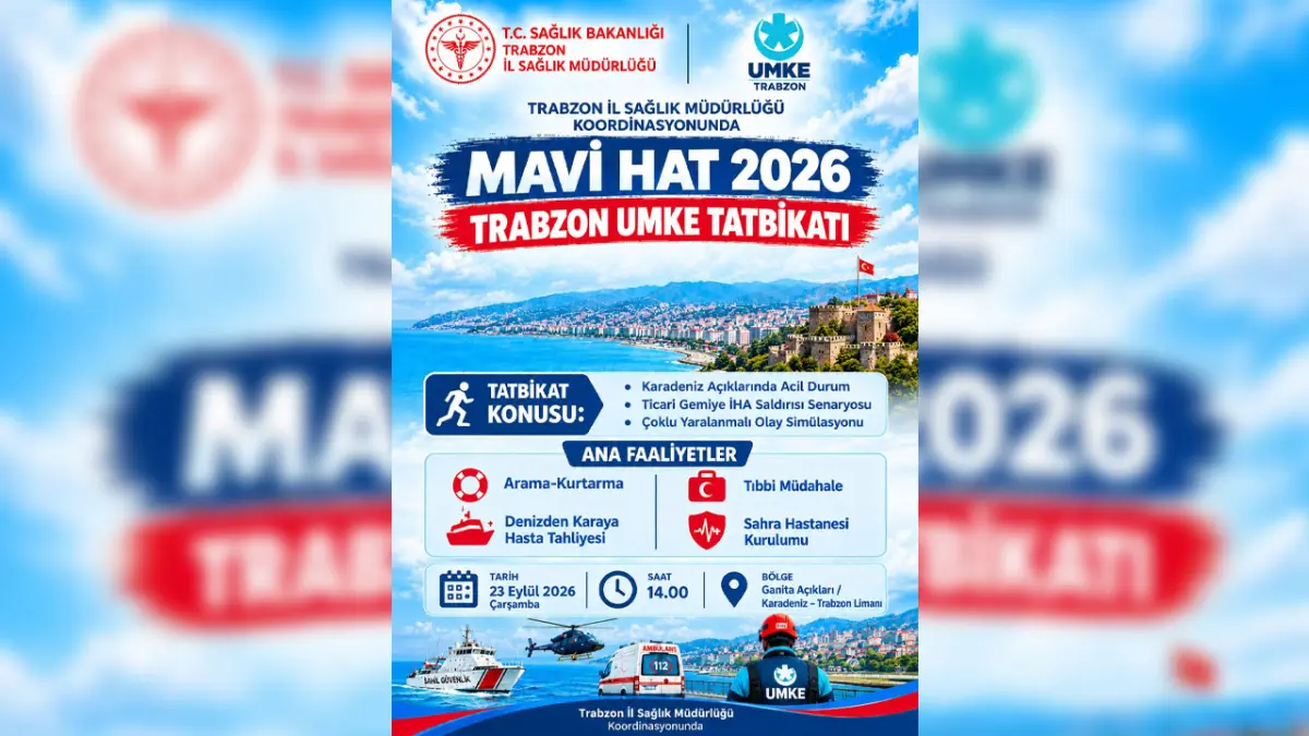 Trabzon’da nefes kesen tatbikat! İHA saldırısı senaryosu uygulanacak