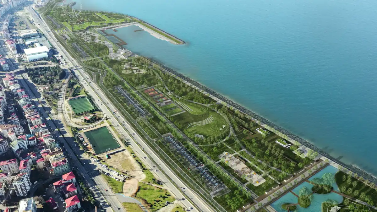 Trabzon’da projeler birer birer sahaya inmeye başladı