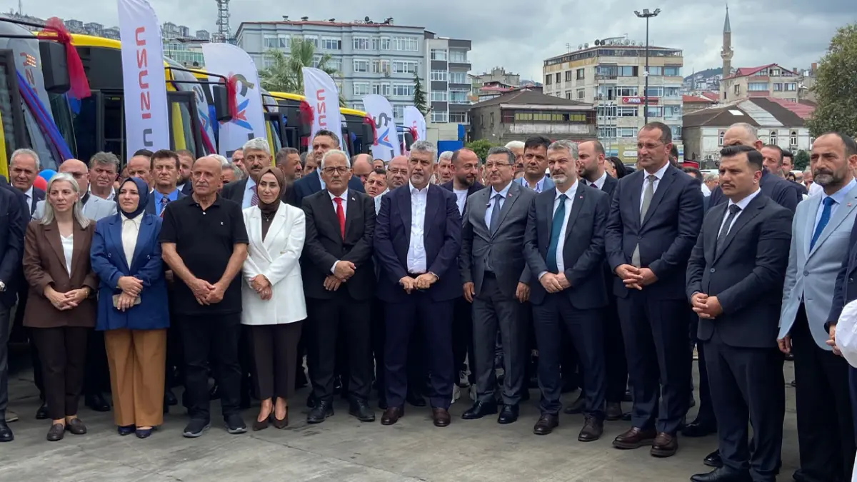 Trabzon’da ulaşıma dev yatırım! Elektrikli otobüs yatırımında Türkiye’de ilk