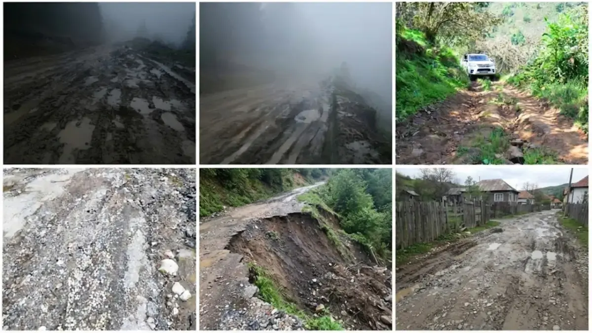 Trabzon’da yağış sonrası kırsalda tehlike büyüyor!