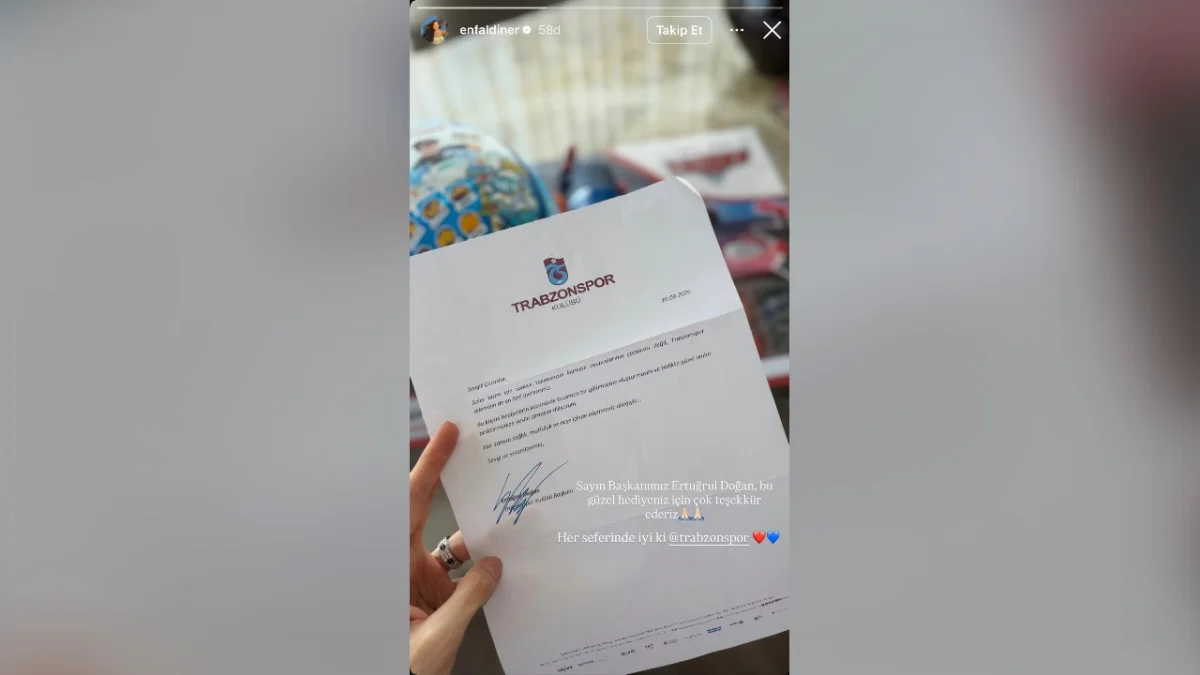 Trabzonspor Başkanı Ertuğrul Doğan’dan minik taraftarlara anlamlı jest