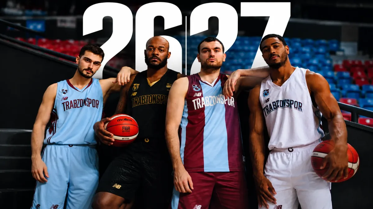 Trabzonspor Basketbol’da yeni sezon heyecanı! Formalar görücüye çıktı
