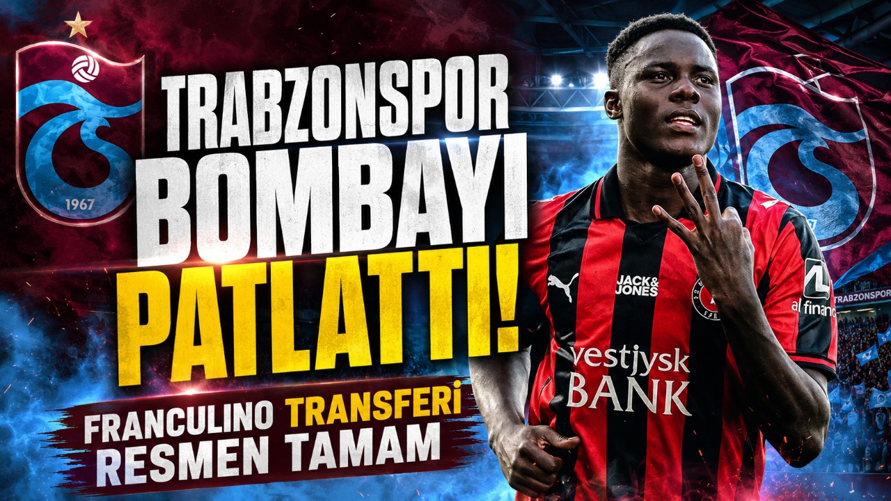 Trabzonspor bombayı patlattı! Franculino transferi resmen tamam