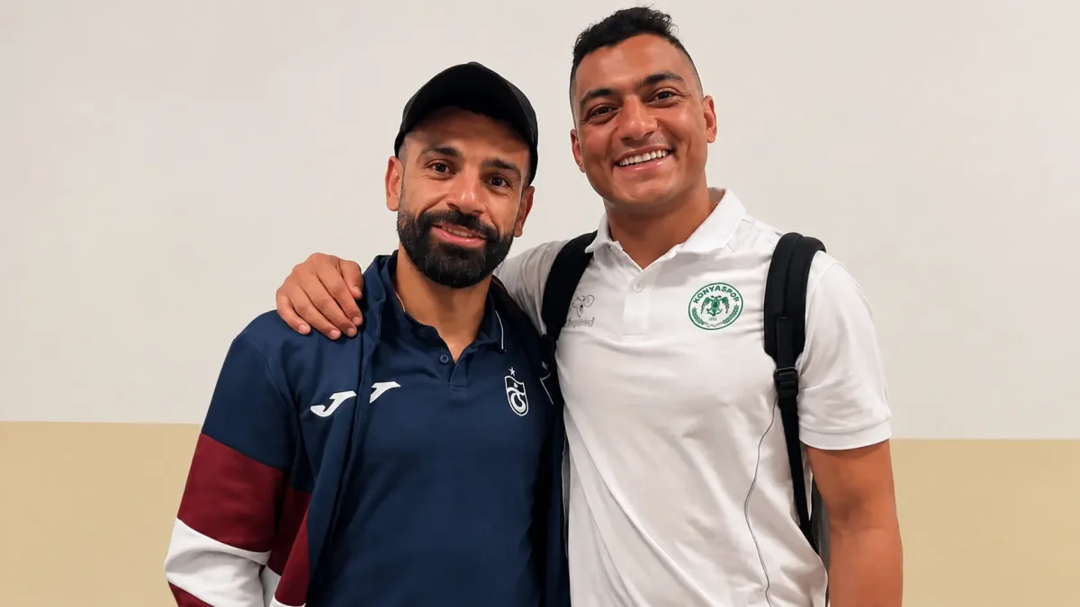 Trabzonspor forması Mostafa Mohamed’e gitti! Salah’tan jest