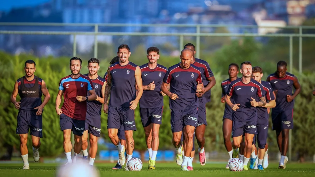 Trabzonspor Papara Park'taki Gençlerbirliği maçına hazırlanıyor