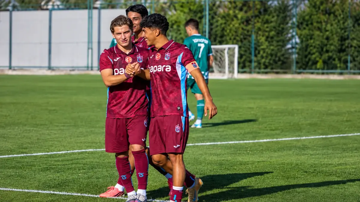 Trabzonspor U19 Konya’da takıldı! Galibiyet serisi sona erdi