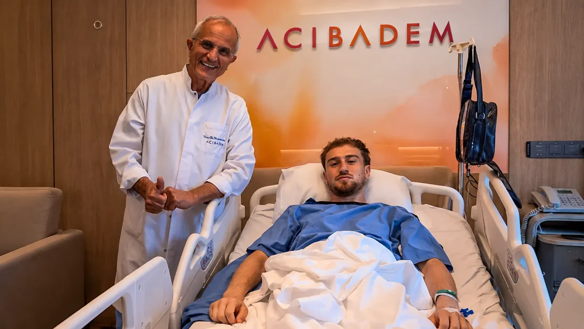 Trabzonspor’da genç futbolcu ameliyat edildi! Rehabilitasyona başladı