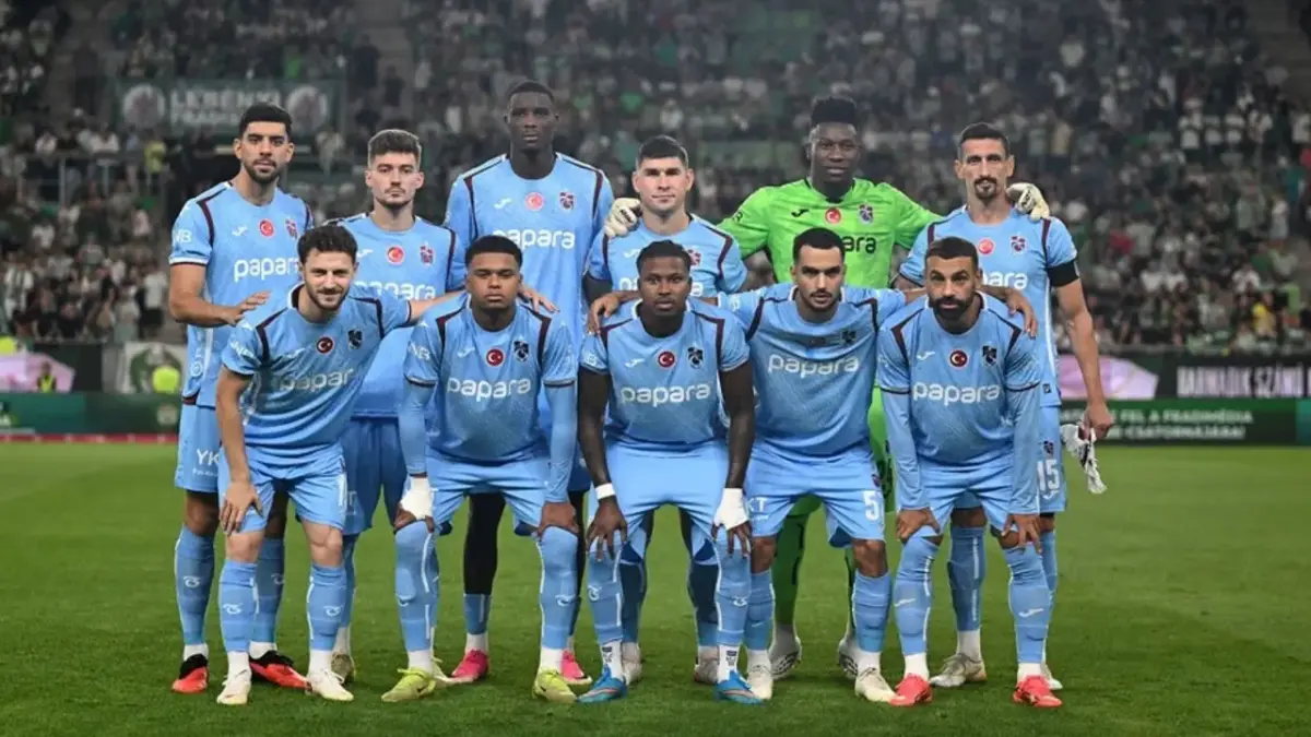 Trabzonspor’un UEFA kadrosunun yaş ortalaması belli oldu