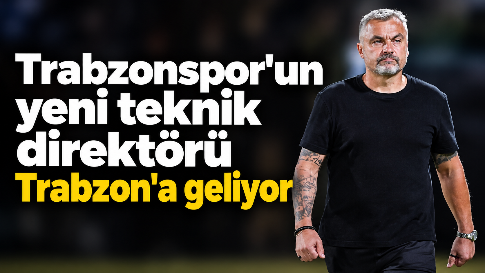 Trabzonspor’un yeni teknik direktörü Reis Trabzon’a geliyor!