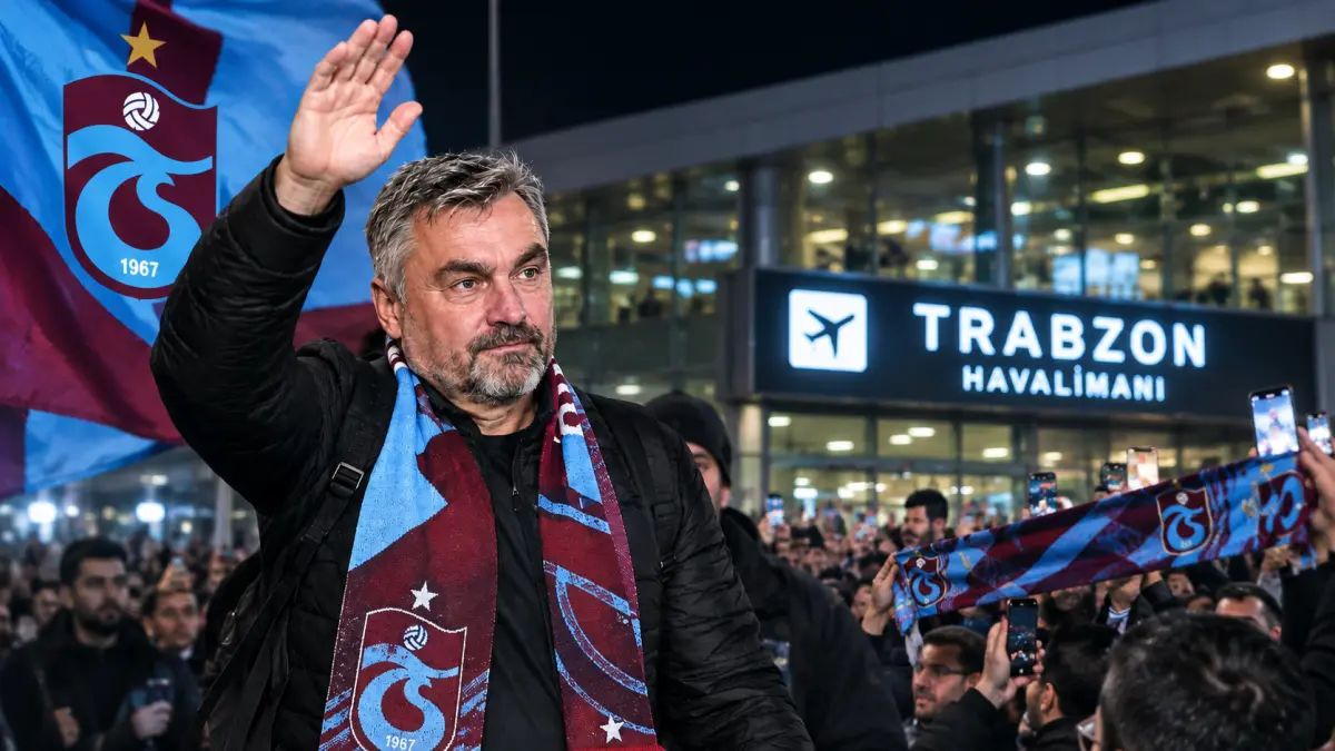 Trabzonspor'un yeni teknik direktörü Thomas Reis Trabzon'da