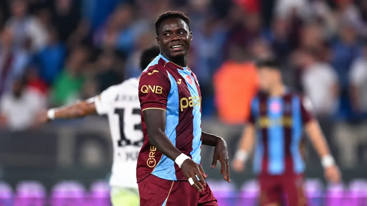 Trabzonspor’un yeni transferi ilk maçında golle tanıştı