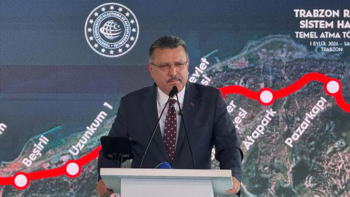 Trabzon’un 50 yıllık raylı sistem hayali gerçek oluyor! Başkan Genç: “Benim hemşerilerim raylı sistemi hak ediyor”