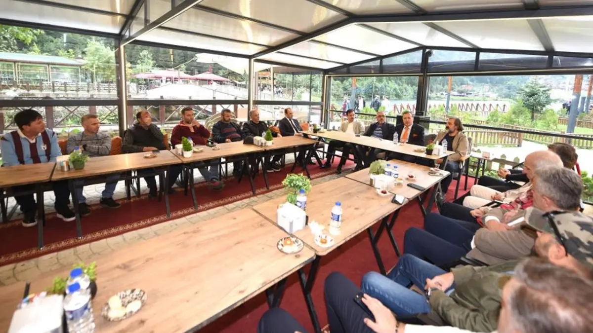 Uzungöl’de turizmciler buluştu! Gündem 4 mevsim turizm