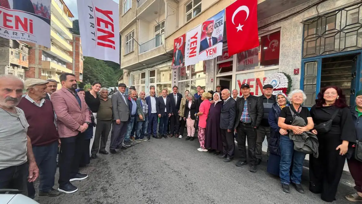 YENİ Parti Trabzon’da ilk ilçe kongreleri gerçekleştirildi