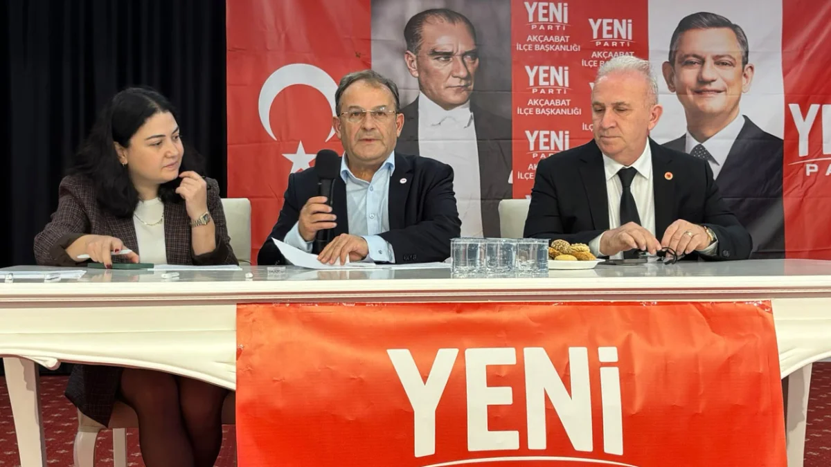 Yeni Parti Trabzon İl Başkanı Mustafa Bak, Akçaabat’ta ateş püskürdü!