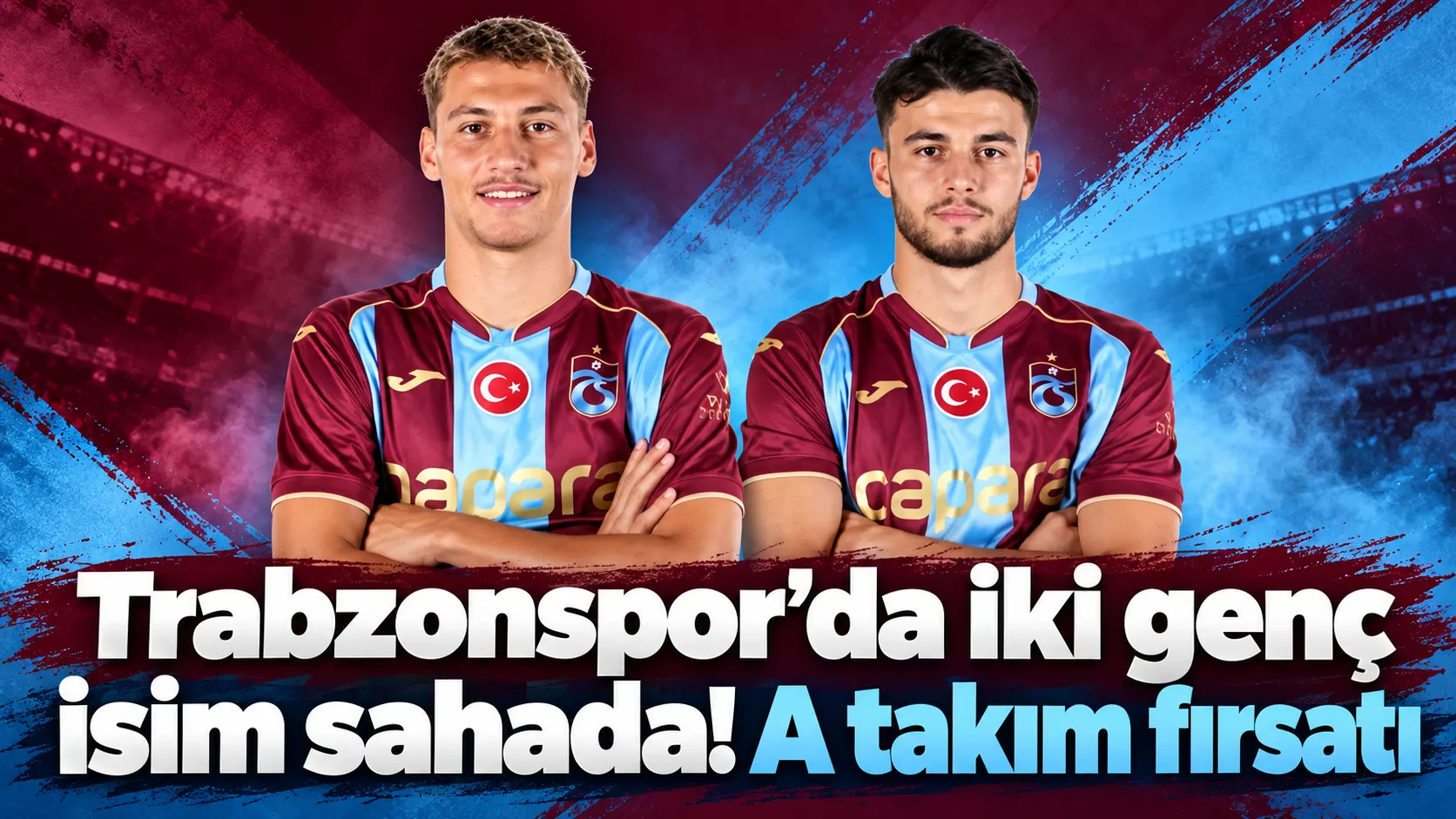 Trabzonspor’da iki genç isim sahada! A takım fırsatı
