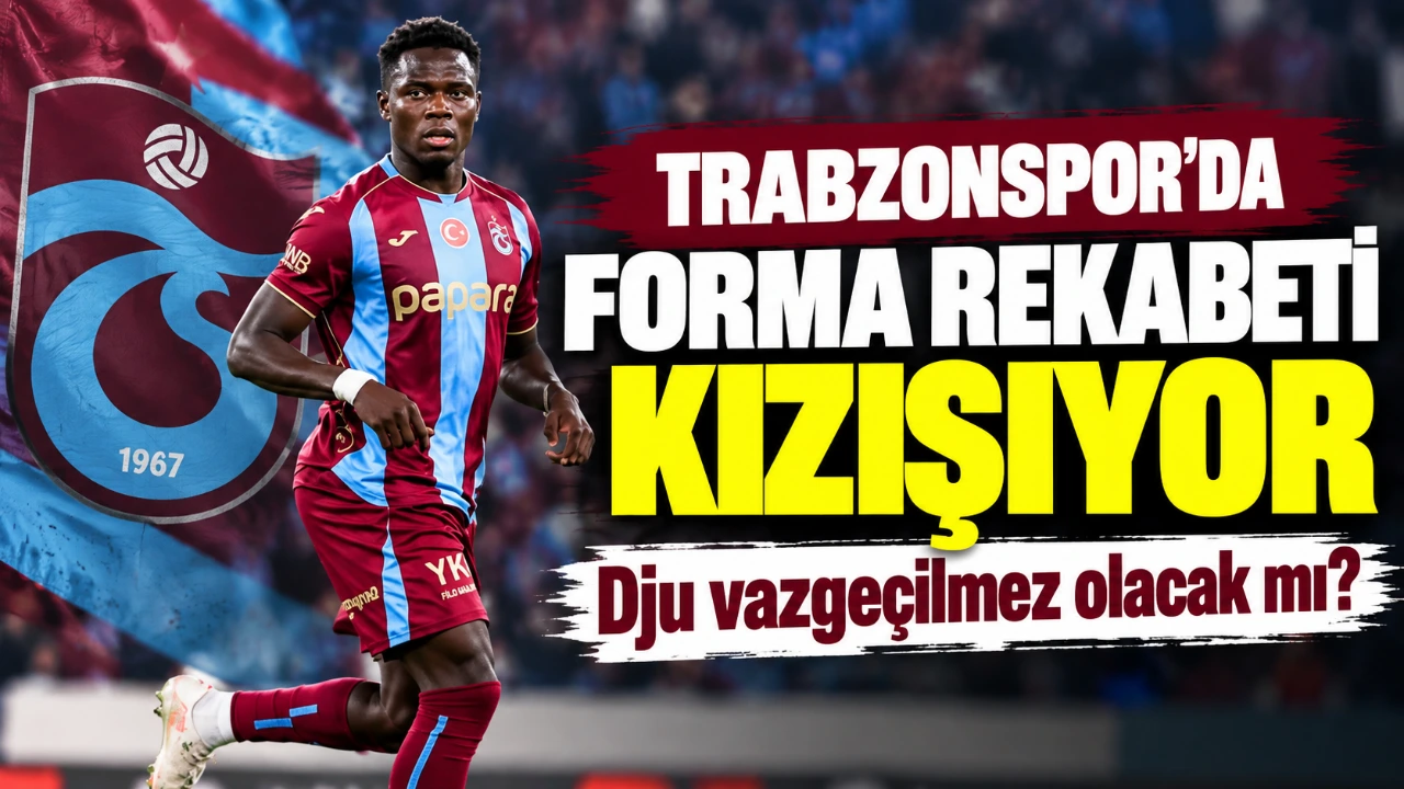 Trabzonspor’da forma rekabeti kızışıyor: Dju vazgeçilmez olacak mı?
