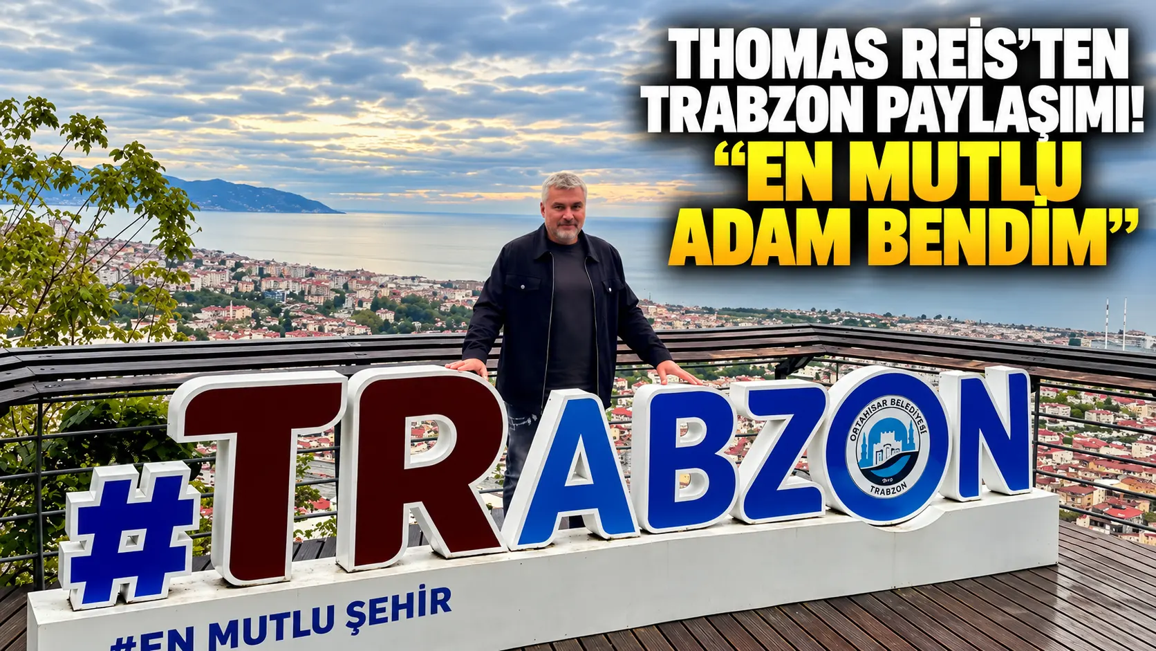 Thomas Reis’ten Trabzon paylaşımı! “En mutlu adam bendim”