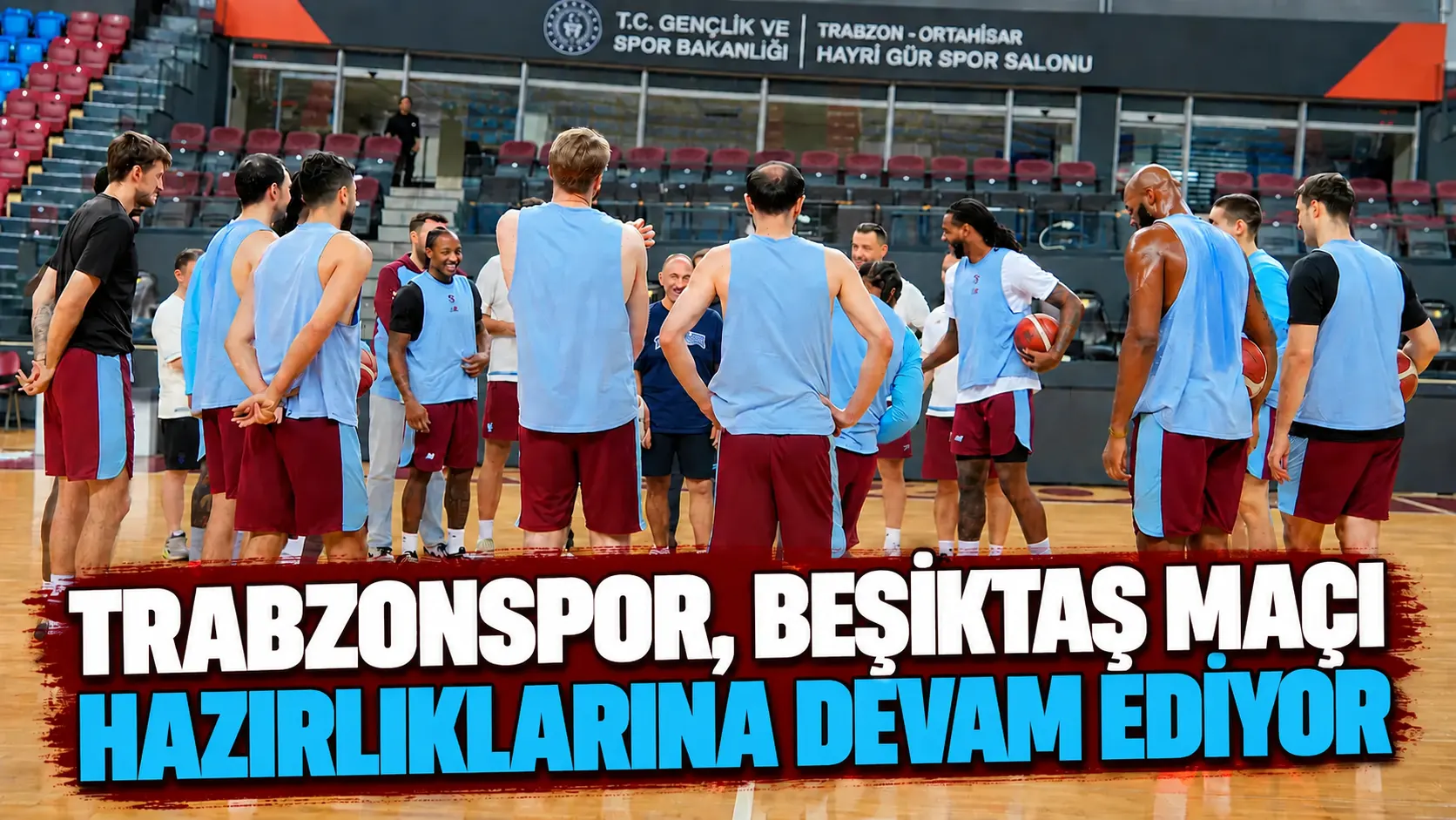Trabzonspor, Beşiktaş maçı hazırlıklarına devam ediyor