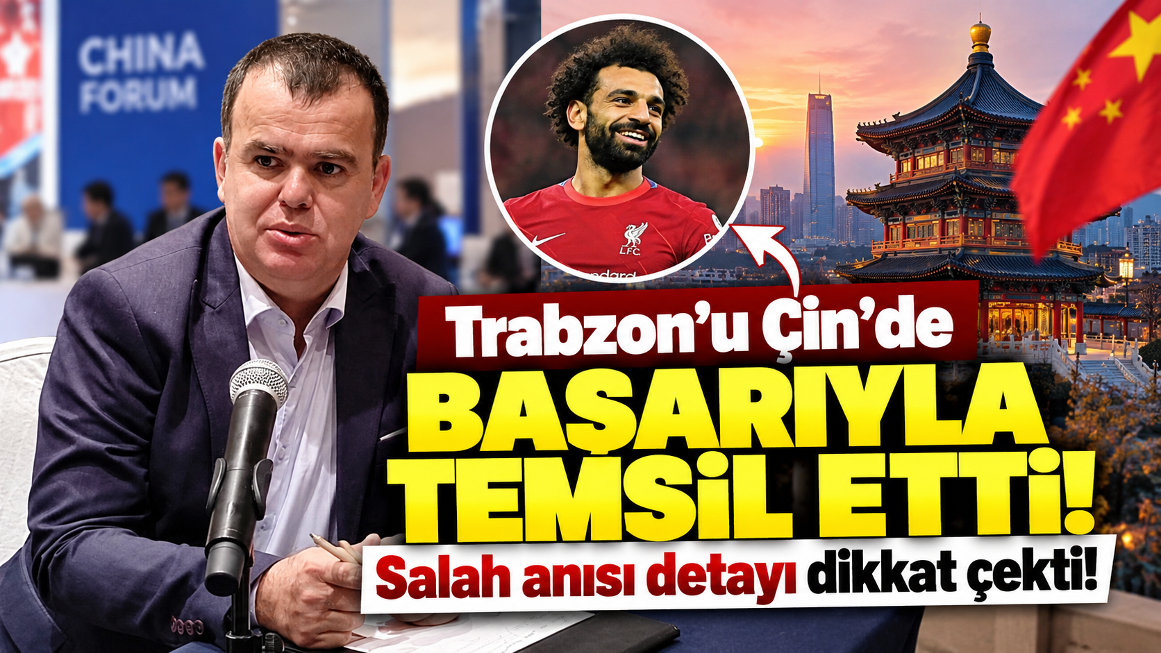 Trabzon’u Çin’de başarıyla temsil etti! Salah anısı detayı dikkat çekti