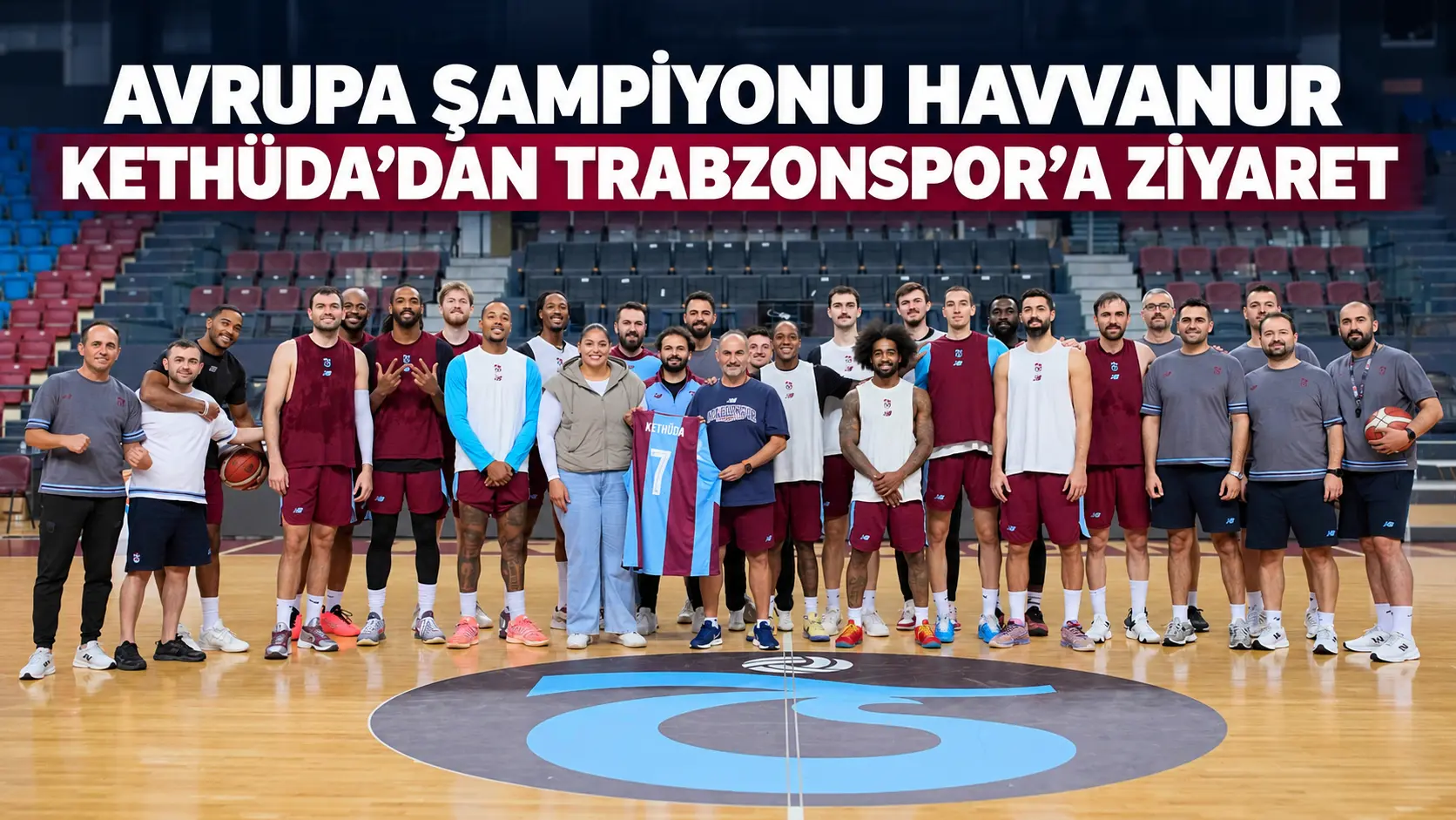 Avrupa Şampiyonu Havvanur Kethüda’dan Trabzonspor’a ziyaret