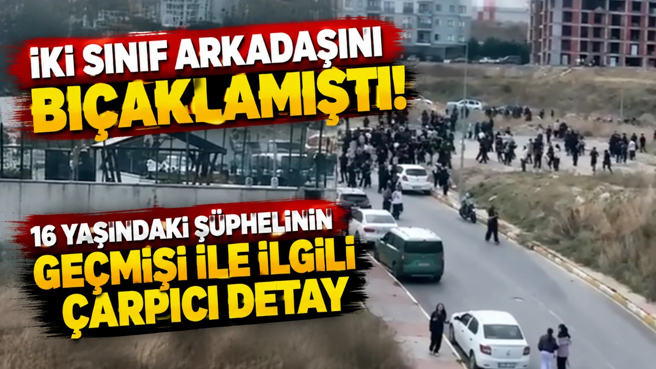 İki sınıf arkadaşını bıçaklamıştı! 16 Yaşındaki şüphelinin geçmişi ile ilgili çarpıcı detay