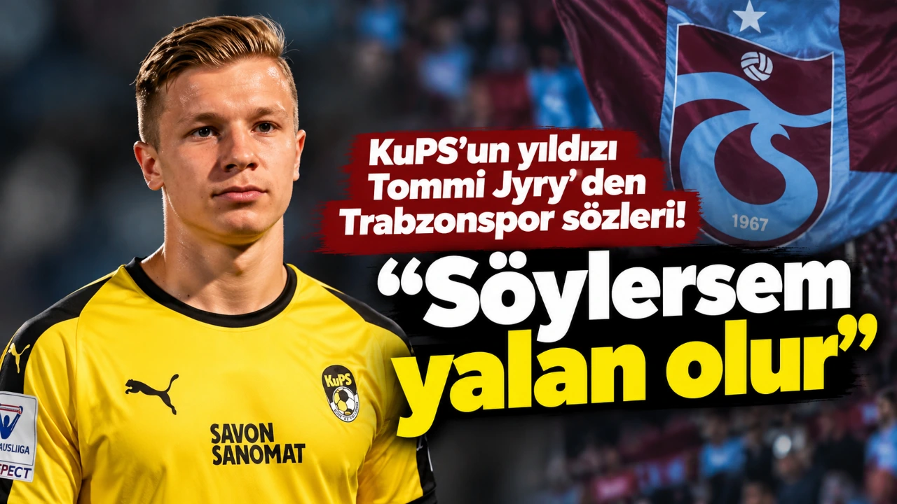 KuPS’un Yıldızı Tommi Jyry’den Trabzonspor Sözleri!  "Söylersem yalan olur"