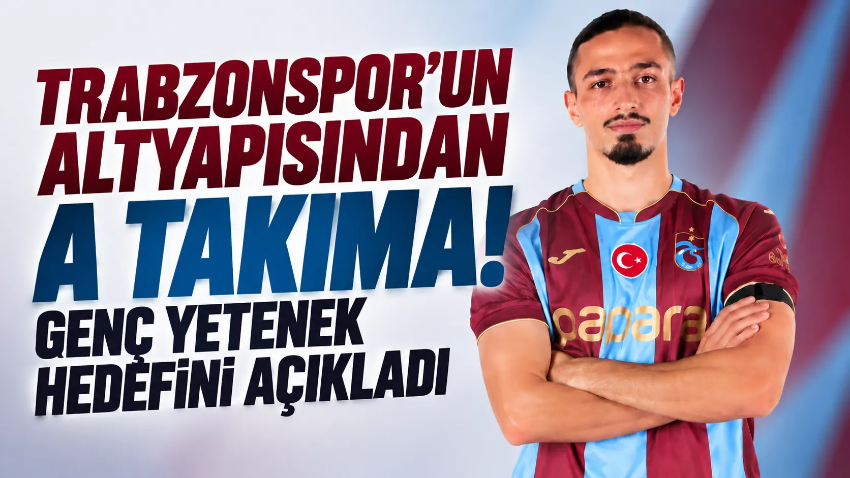 Trabzonspor'un altyapısından A takıma! Genç yetenek hedefini açıkladı